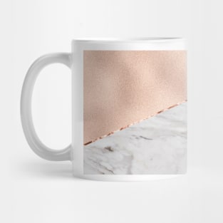 St Tropez rose gold marble Mug